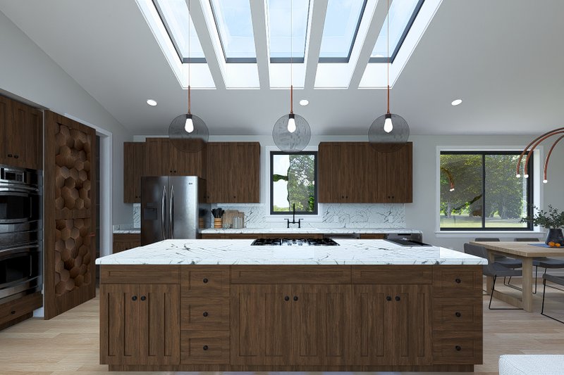 Home Plan - Interior - Kitchen for Modern House Plan #1060-236 - 4 bed, 4 bath