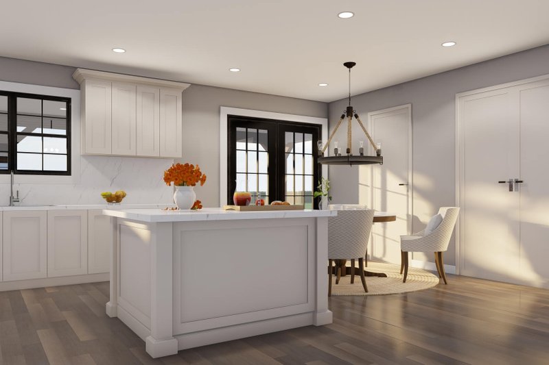 House Design - Interior - Kitchen for Farmhouse House Plan #923-363 - 4 bed, 2 bath