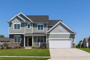 Traditional Exterior - Front Elevation Plan #20-2090