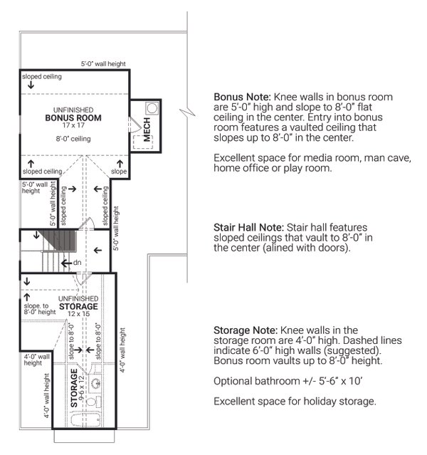 Architectural House Design - Farmhouse Floor Plan - Other Floor Plan #119-437