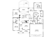 Cottage Style House Plan - 4 Beds 3 Baths 2486 Sq/Ft Plan #929-1197 Floor 