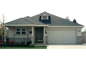 Home Plan - Exterior - Front Elevation Plan #124-357