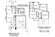 Modern Style House Plan - 4 Beds 2.5 Baths 2203 Sq/Ft Plan #1100-57 