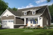 Bungalow Style House Plan - 3 Beds 2 Baths 1568 Sq/Ft Plan #51-1399 