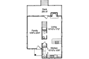 Cottage Style House Plan - 2 Beds 2 Baths 1205 Sq/Ft Plan #37-133 