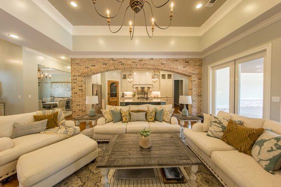 Interior - Family Room 3 for Prairie House Plan #930-463 - 3 bed, 3.5 bath