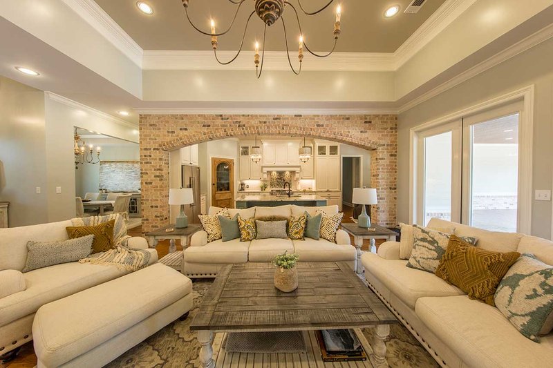 Home Plan - Interior - Family Room 3 for Prairie House Plan #930-463 - 3 bed, 3.5 bath