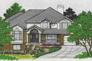 Traditional Exterior - Front Elevation Plan #308-155