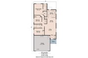 Ranch Style House Plan - 3 Beds 2 Baths 1237 Sq/Ft Plan #124-724 Floor 