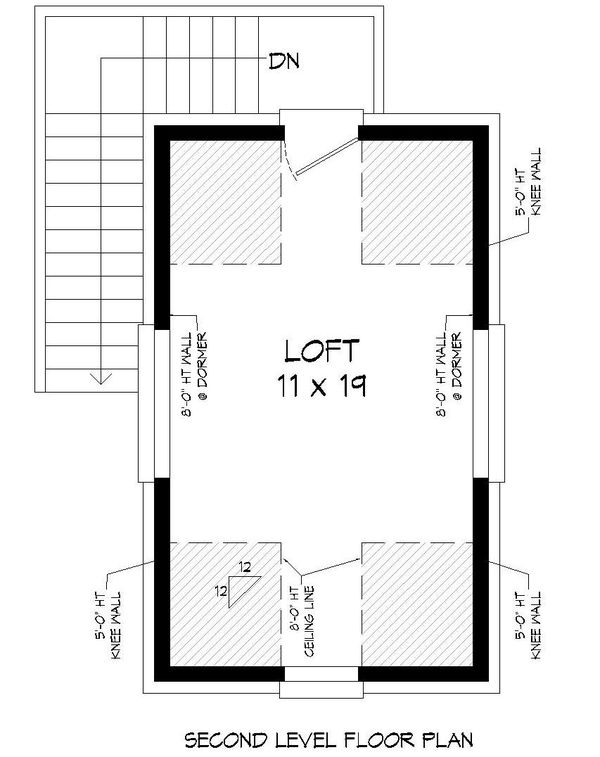 Country Floor Plan - Upper Floor Plan #932-302