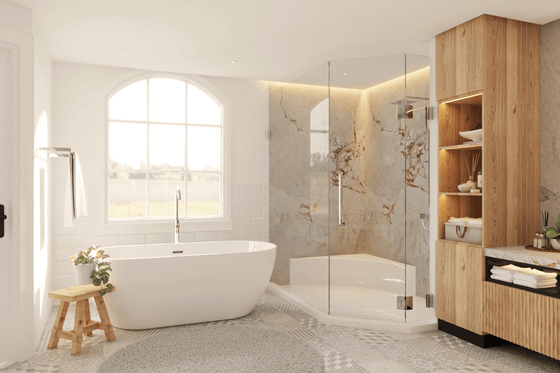 Interior - Master Bathroom for Farmhouse House Plan #119-454 - 3 bed, 3.5 bath