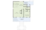 Country Style House Plan - 3 Beds 2 Baths 1451 Sq/Ft Plan #17-2304 Floor 