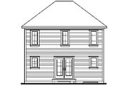 Colonial Style House Plan - 3 Beds 1.5 Baths 1314 Sq/Ft Plan #23-629 