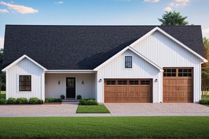 Dream House Plan - Exterior - Front Elevation for Farmhouse House Plan #112-314 - 3 bed, 2.5 bath