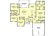 European Style House Plan - 4 Beds 2 Baths 2180 Sq/Ft Plan #430-121 