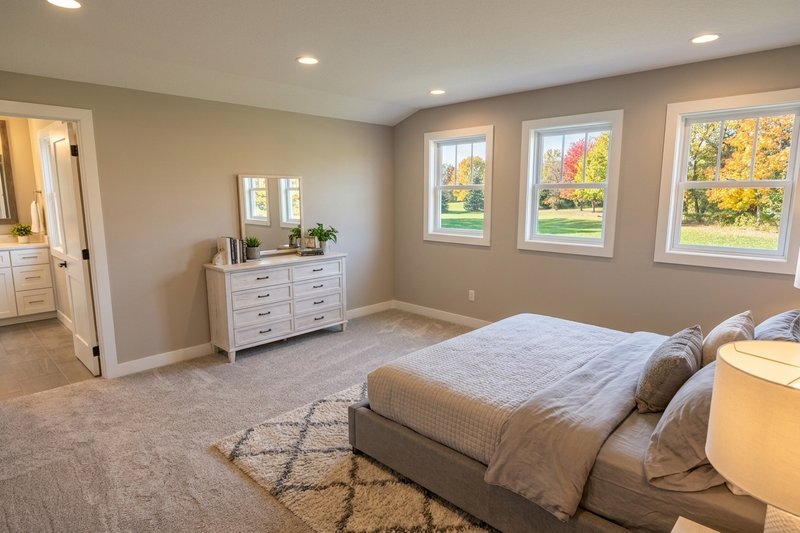 House Design - Interior - Master Bedroom 2 for Farmhouse House Plan #51-1544 - 3 bed, 2.5 bath