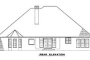 European Style House Plan - 3 Beds 2 Baths 1574 Sq/Ft Plan #17-1107 
