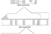 Southern Style House Plan - 3 Beds 2 Baths 1608 Sq/Ft Plan #17-101 