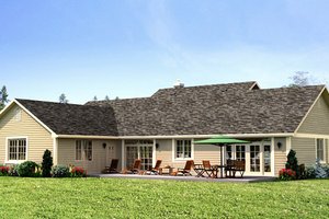 Photo 2 for Ranch House Plan #427-6 - 3 bed, 2 bath