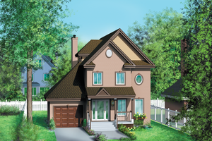 Traditional Exterior - Front Elevation Plan #25-2124
