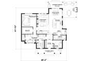 Classical Style House Plan - 3 Beds 2.5 Baths 2268 Sq/Ft Plan #23-2839 