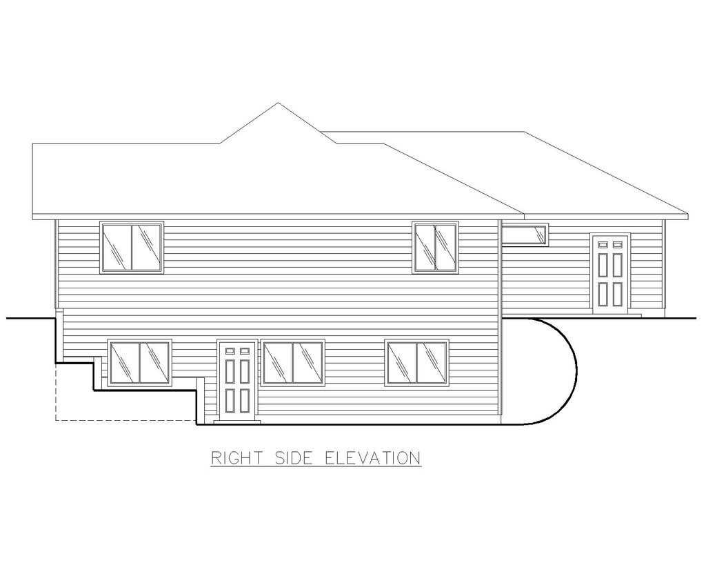 Exterior - Other Elevation for Craftsman House Plan #117-1087 - 3 bed, 2.5 bath