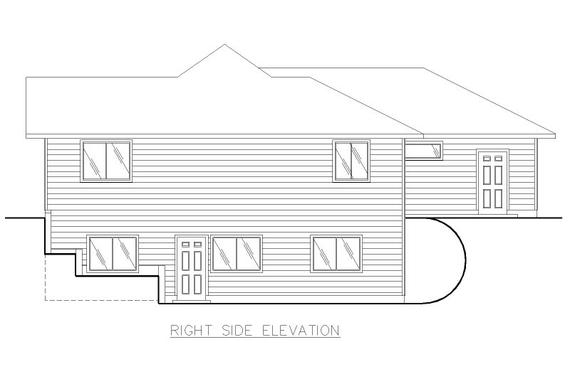 Architectural House Design - Exterior - Other Elevation for Craftsman House Plan #117-1087 - 3 bed, 2.5 bath