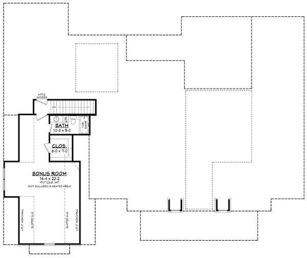House Blueprint - Traditional Floor Plan - Other Floor Plan #430-305