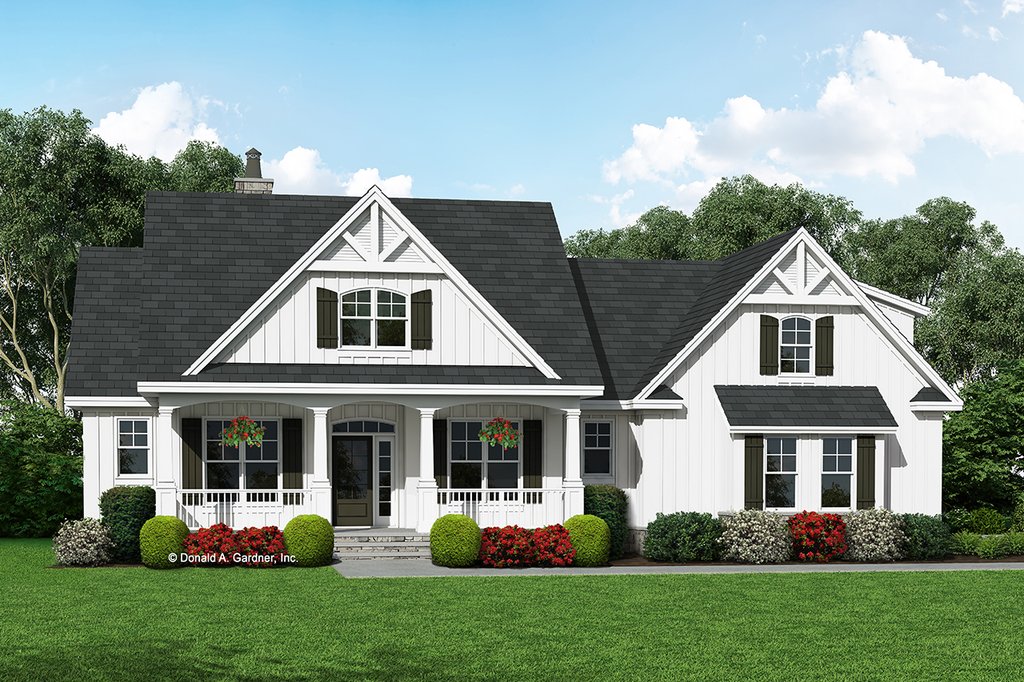 Farmhouse Style House Plan 3 Beds 2 Baths 1645 Sq Ft 