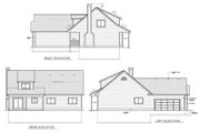 Country Style House Plan - 3 Beds 2 Baths 1450 Sq/Ft Plan #103-101 