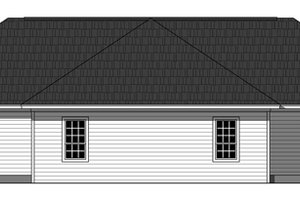 Exterior - Rear Elevation for Traditional House Plan #21-326 - 3 bed, 2 bath