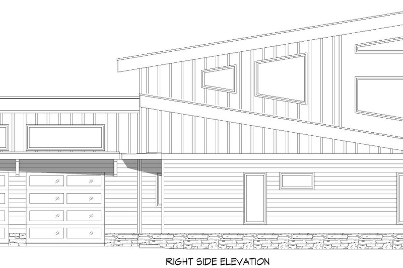 Dream House Plan - Exterior - Other Elevation 5 for Contemporary House Plan #932-1053 - 3 bed, 2 bath