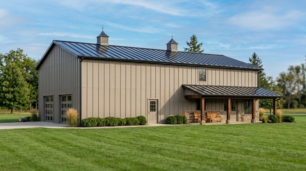 Exterior - Front Elevation 2 for Country House Plan #1064-269 - 3 bed, 2.5 bath