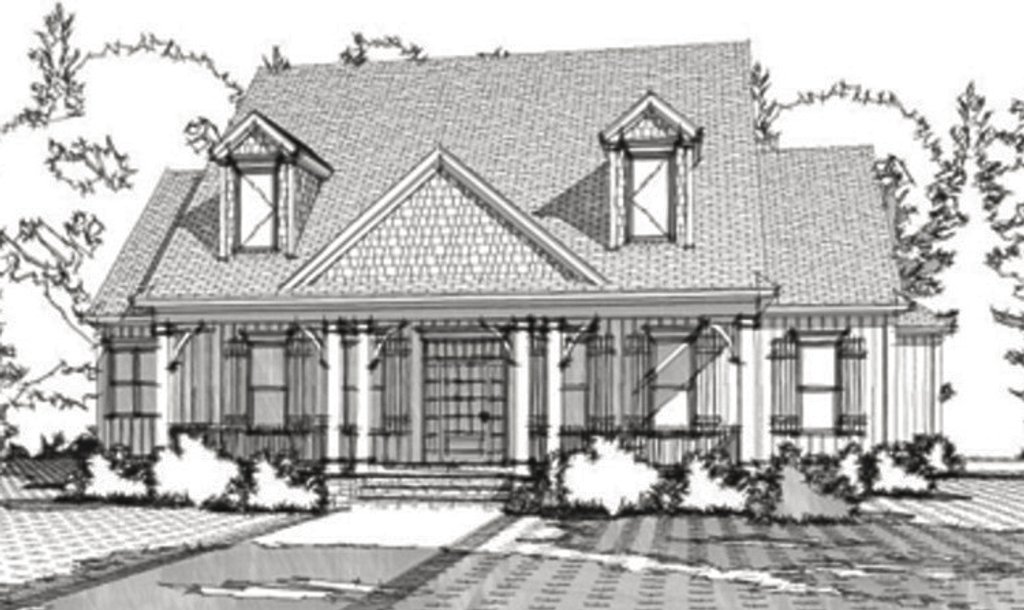 Cottage Style House Plan - 4 Beds 3 Baths 3713 Sq/Ft Plan #63-351