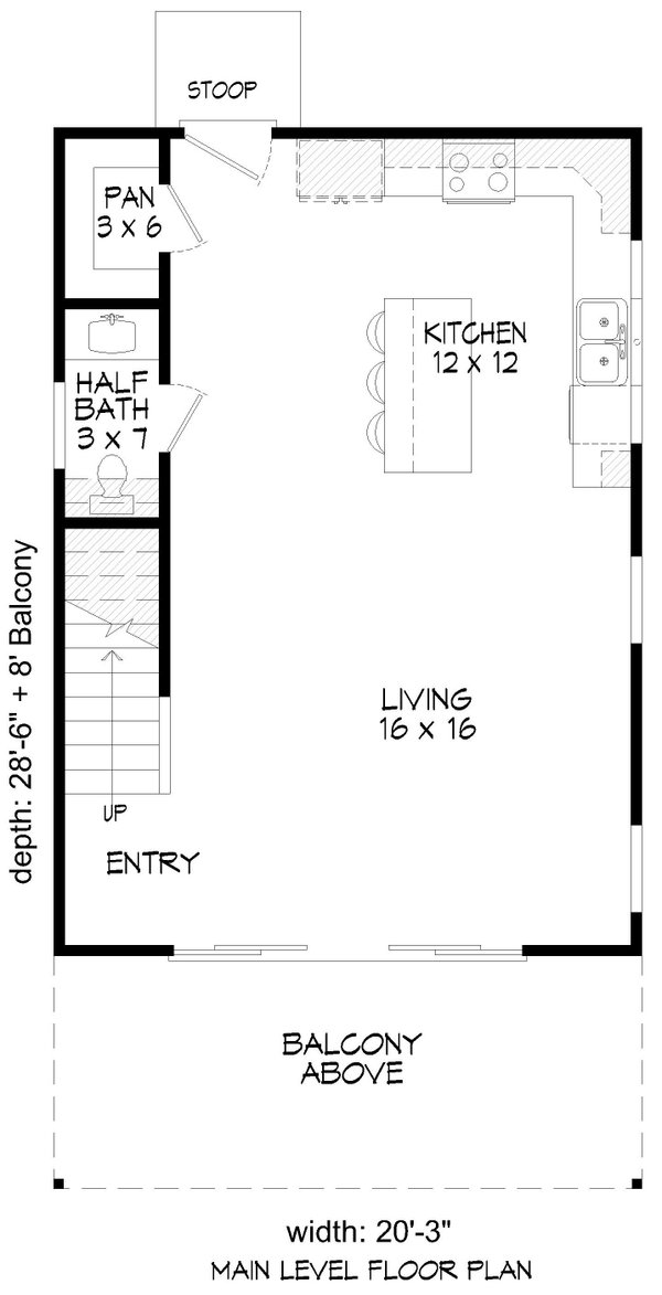 Dream House Plan - Craftsman Floor Plan - Main Floor Plan #932-1249