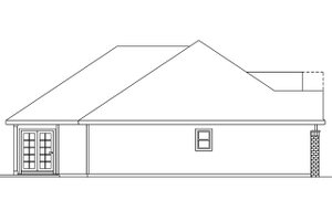 Exterior - Other Elevation for Traditional House Plan #124-558 - 3 bed, 2 bath