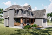Craftsman Style House Plan - 4 Beds 2.5 Baths 2177 Sq/Ft Plan #455-74 