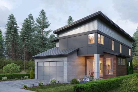 Exterior - Other Elevation for Contemporary House Plan #1066-234 - 5 bed, 3 bath