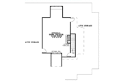 European Style House Plan - 4 Beds 3.5 Baths 3624 Sq/Ft Plan #17-2297 