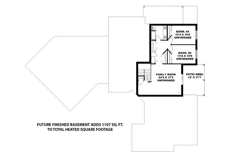 Dream House Plan - Future Finished Basement