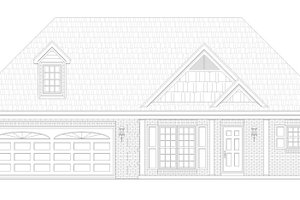 Exterior - Front Elevation 3 for Traditional House Plan #932-143 - 2 bed, 2 bath
