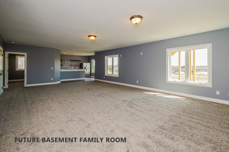 Architectural House Design - Future Basement Family Room 
