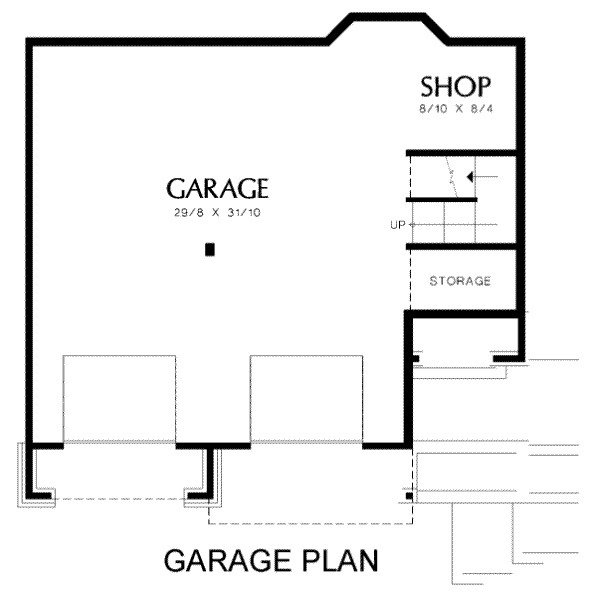 Architectural House Design - Contemporary Floor Plan - Other Floor Plan #48-156
