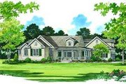 Country Style House Plan - 3 Beds 2 Baths 1937 Sq/Ft Plan #72-122 