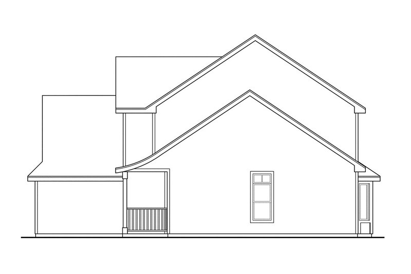 House Plan Design - Exterior - Other Elevation 1 for Traditional House Plan #124-302 - 3 bed, 2.5 bath