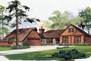 Traditional Style House Plan - 3 Beds 2.5 Baths 1499 Sq/Ft Plan #72-443 