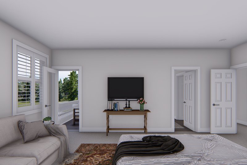 Architectural House Design - Interior - Master Bedroom 2 for Farmhouse House Plan #1060-140 - 5 bed, 2.5 bath