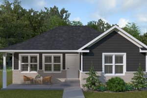 Craftsman Exterior - Front Elevation Plan #1060-341