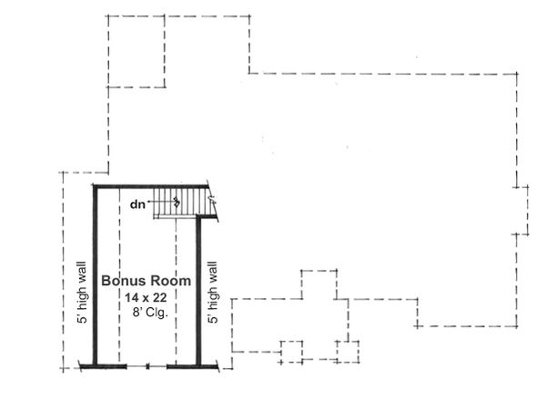 Craftsman Floor Plan - Other Floor Plan #51-517