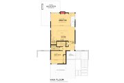 Contemporary Style House Plan - 2 Beds 2 Baths 1432 Sq/Ft Plan #1066-298 